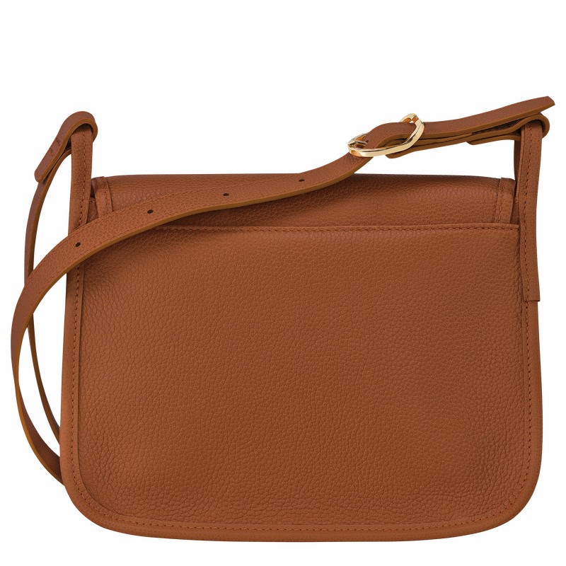 Longchamp Le FOULONNÉ M Torba Crossbody Ženski Caramel Slovenija | 10135021121