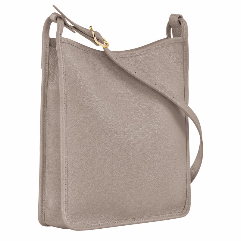 Longchamp Le FOULONNÉ M Torba Crossbody Ženski Sive Slovenija | 10140021P55