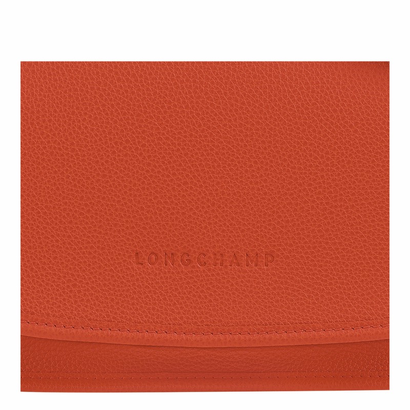 Longchamp Le FOULONNÉ M Torba Crossbody Ženski Oranžne Slovenija | 10135021685