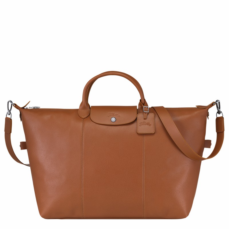 Longchamp Le FOULONNÉ S Potovalne Torbe Moški Caramel Slovenija | L1624021F72-