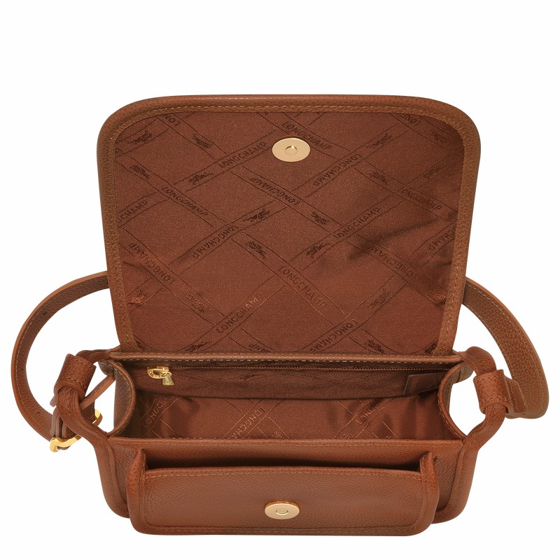 Longchamp Le FOULONNÉ S Torba Crossbody Ženski Caramel Slovenija | 10134021121