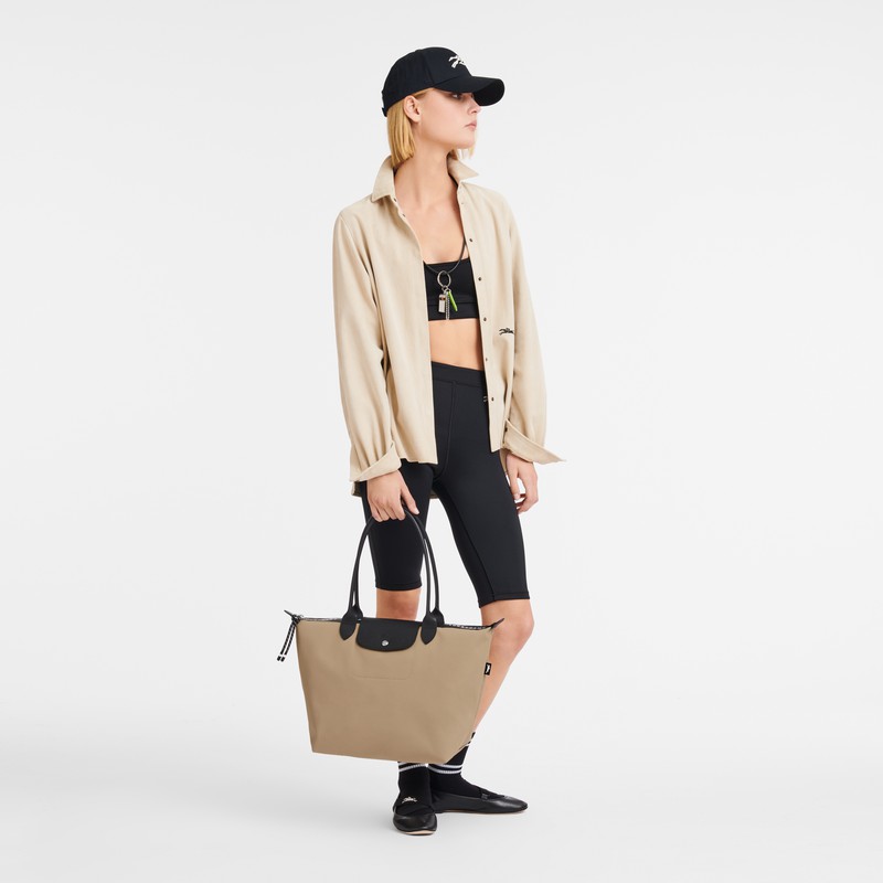 Longchamp Le Pliage Energy L Torba Tote Ženski Sive Slovenija | L1899HSR299