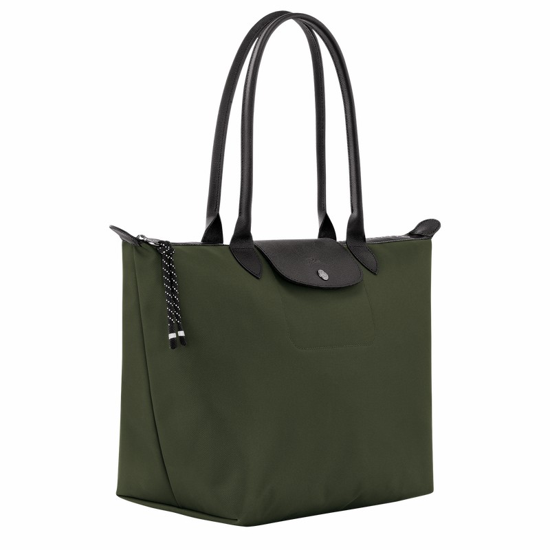 Longchamp Le Pliage Energy L Torba Tote Ženski Kaki Slovenija | L1899HSR892