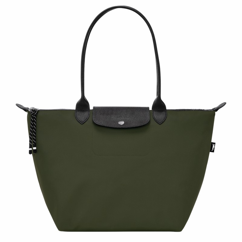 Longchamp Le Pliage Energy L Torba Tote Ženski Kaki Slovenija | L1899HSR892