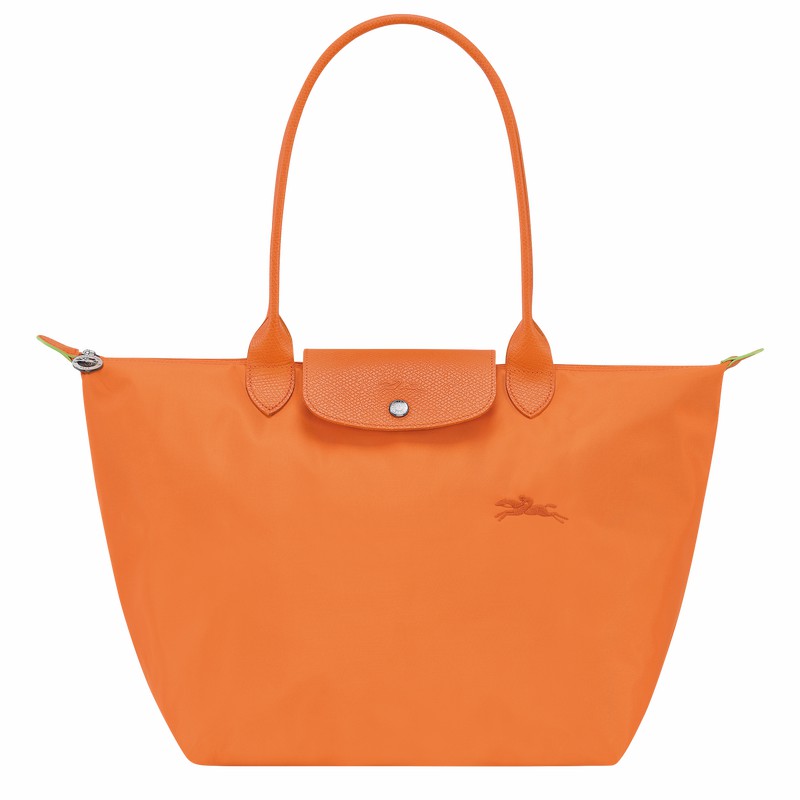 Longchamp Le Pliage Green L Torba Tote Ženski Oranžne Slovenija | L1899919P54