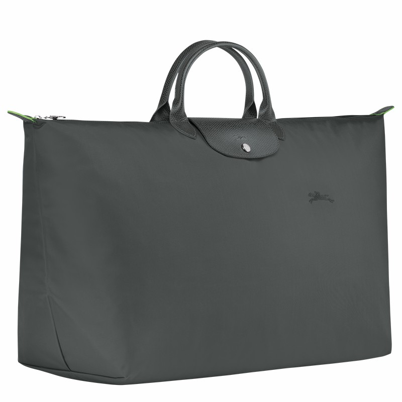 Longchamp Le Pliage Green M Potovalne Torbe Moški Temno Sive Slovenija | L1625919P66-