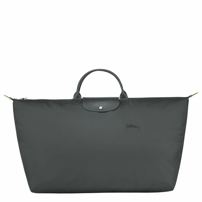 Longchamp Le Pliage Green M Potovalne Torbe Moški Temno Sive Slovenija | L1625919P66-