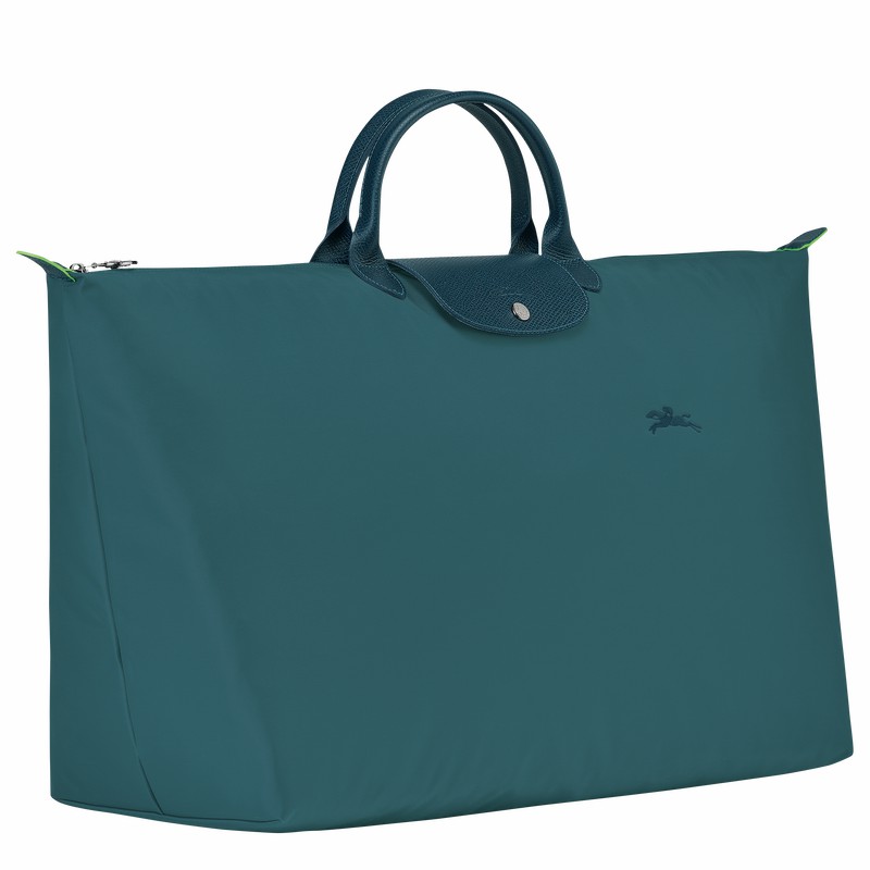 Longchamp Le Pliage Green M Potovalne Torbe Moški Pav Slovenija | L1625919P89-