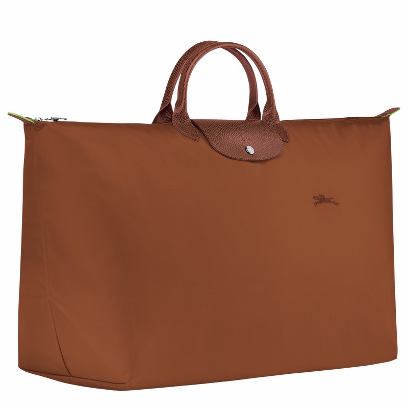 Longchamp Le Pliage Green M Potovalne Torbe Ženski Rjave Slovenija | L1625919504