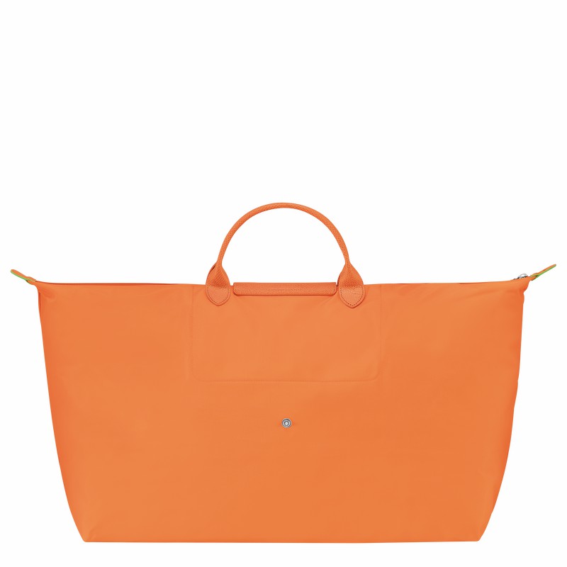 Longchamp Le Pliage Green M Potovalne Torbe Ženski Oranžne Slovenija | L1625919P54