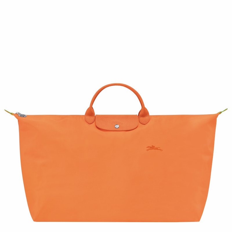 Longchamp Le Pliage Green M Potovalne Torbe Ženski Oranžne Slovenija | L1625919P54