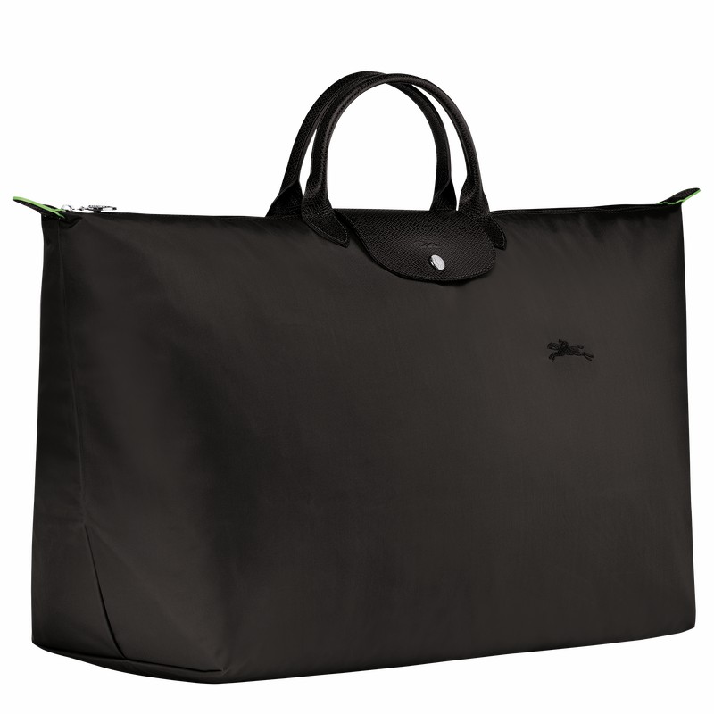 Longchamp Le Pliage Green M Potovalne Torbe Ženski Črne Slovenija | L1625919001