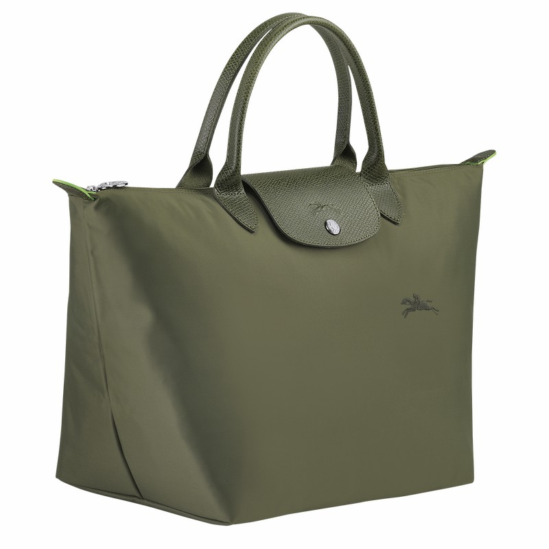 Longchamp Le Pliage Green M Torbica Ženski Zelene Slovenija | L1623919479