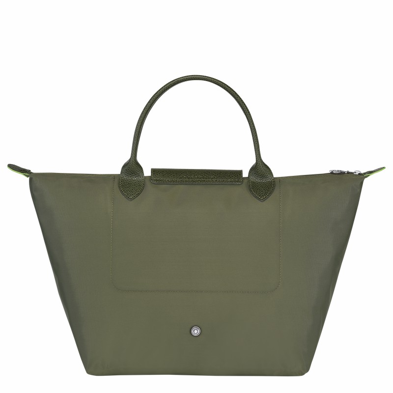 Longchamp Le Pliage Green M Torbica Ženski Zelene Slovenija | L1623919479