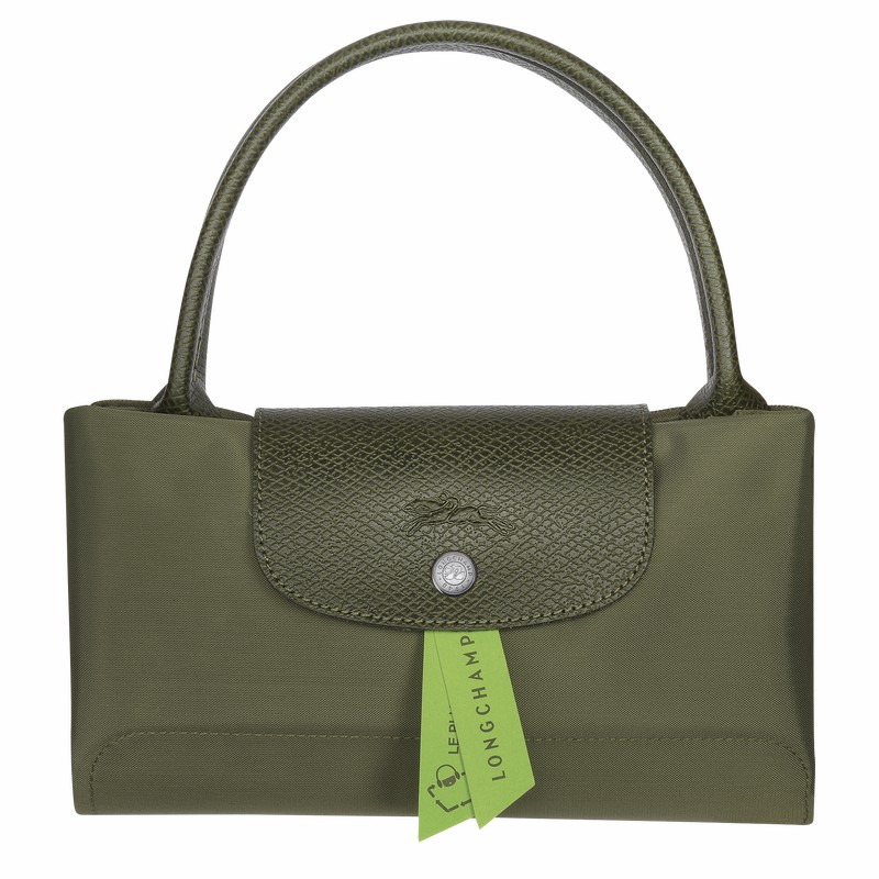 Longchamp Le Pliage Green M Torbica Ženski Zelene Slovenija | L1623919479