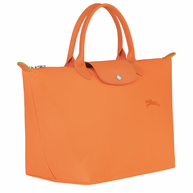 Longchamp Le Pliage Green M Torbica Ženski Oranžne Slovenija | L1623919P54