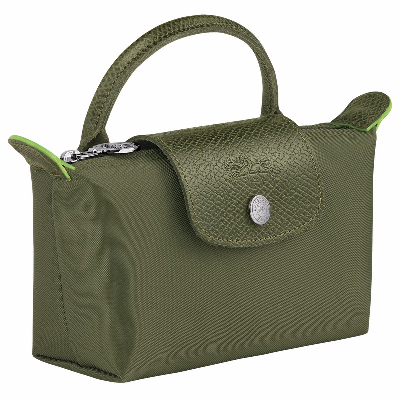 Longchamp Le Pliage Green Pouches Moški Zelene Slovenija | 34175919479-