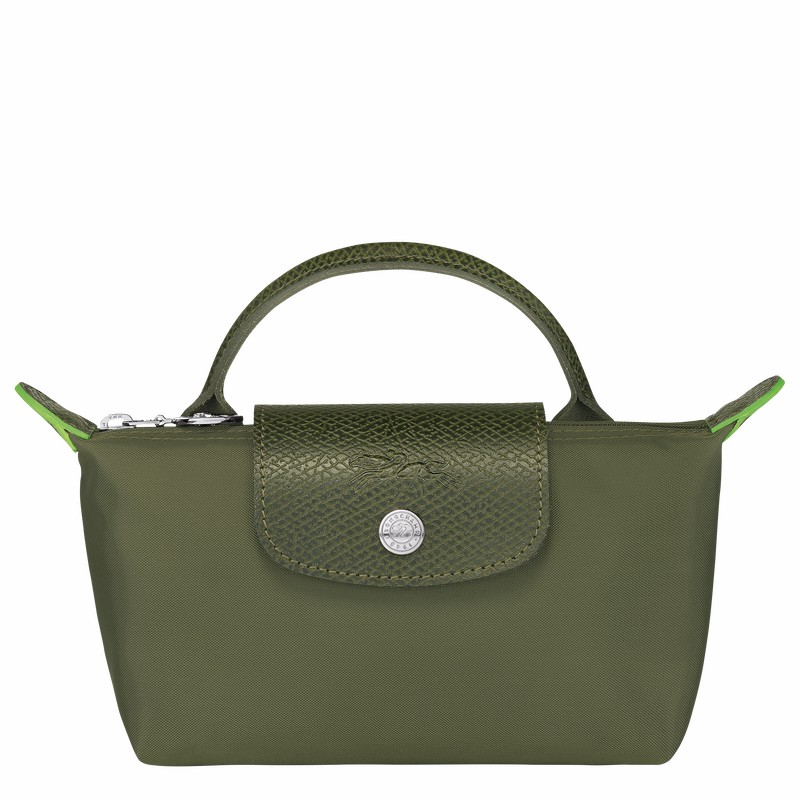 Longchamp Le Pliage Green Pouches Moški Zelene Slovenija | 34175919479-