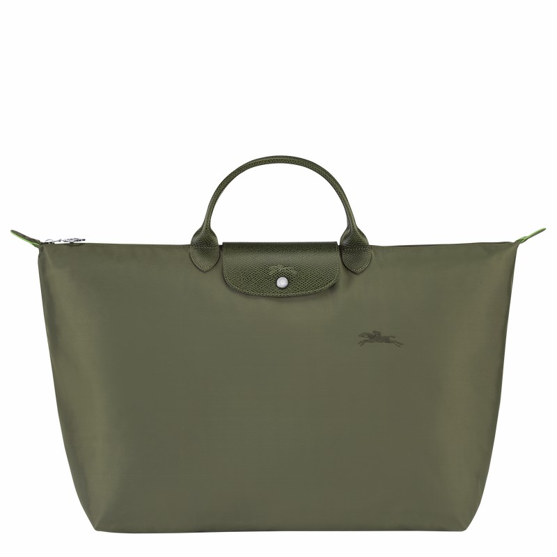 Longchamp Le Pliage Green S Potovalne Torbe Moški Zelene Slovenija | L1624919479-