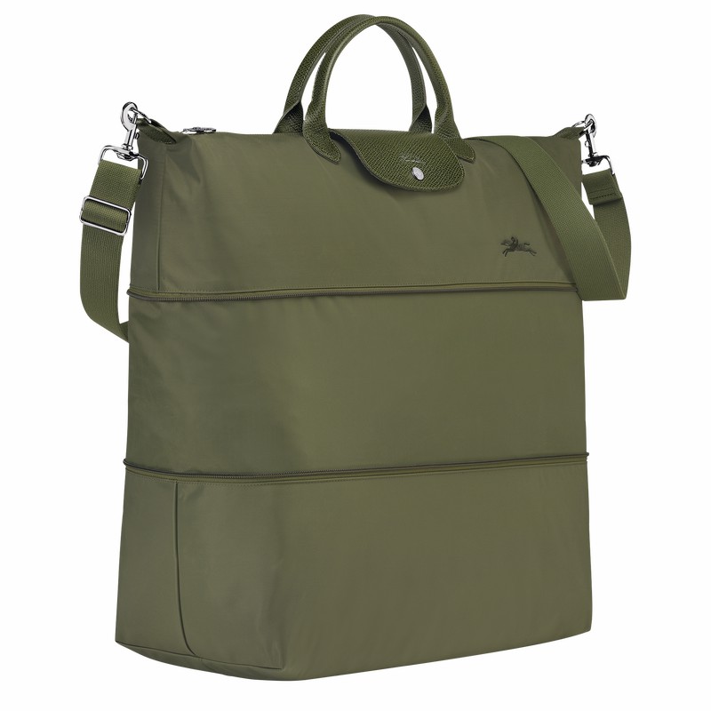 Longchamp Le Pliage Green expandable Potovalne Torbe Moški Zelene Slovenija | L1911919479-