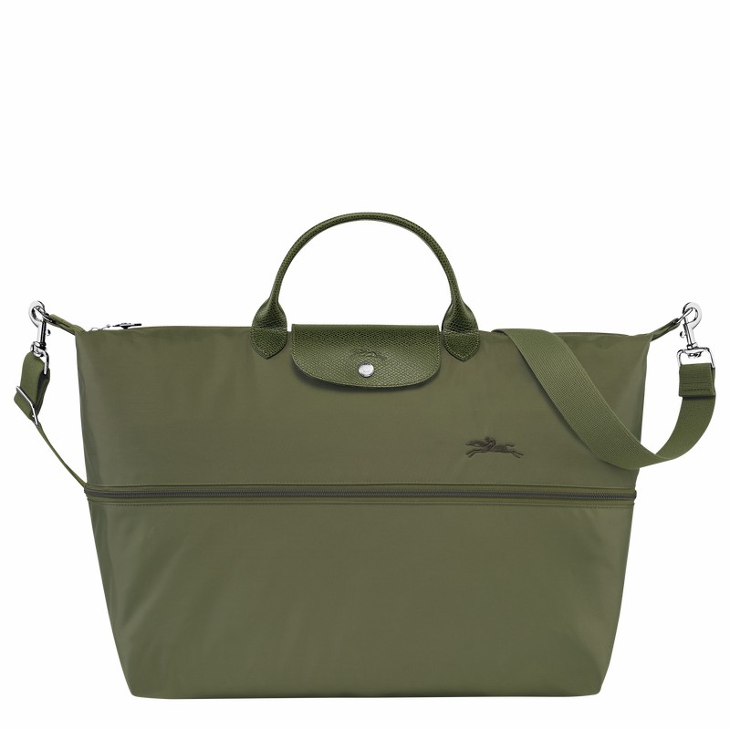 Longchamp Le Pliage Green expandable Potovalne Torbe Moški Zelene Slovenija | L1911919479-