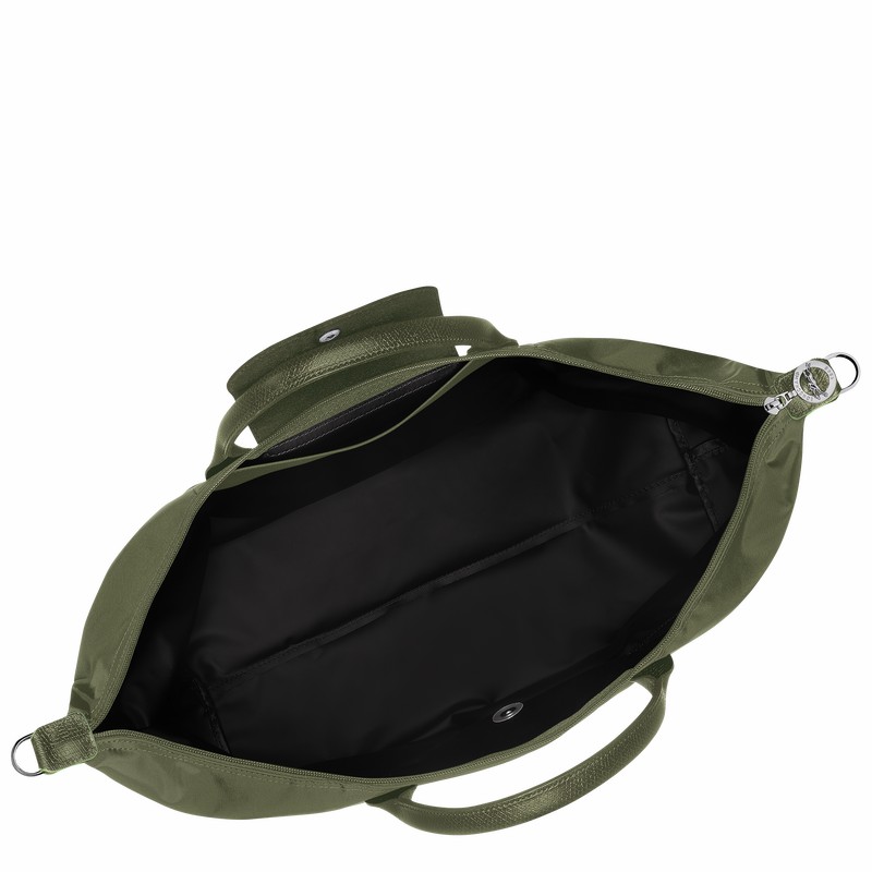 Longchamp Le Pliage Green expandable Potovalne Torbe Moški Zelene Slovenija | L1911919479-