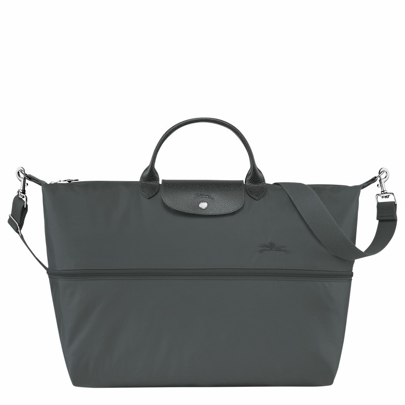 Longchamp Le Pliage Green expandable Potovalne Torbe Moški Temno Sive Slovenija | L1911919P66-