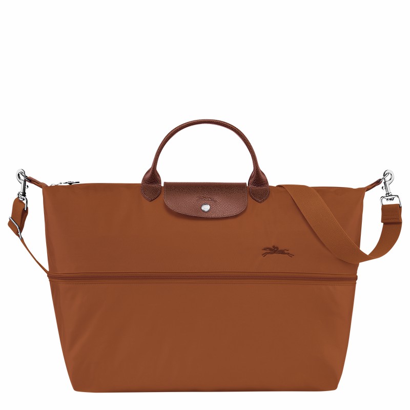 Longchamp Le Pliage Green expandable Potovalne Torbe Moški Rjave Slovenija | L1911919504-