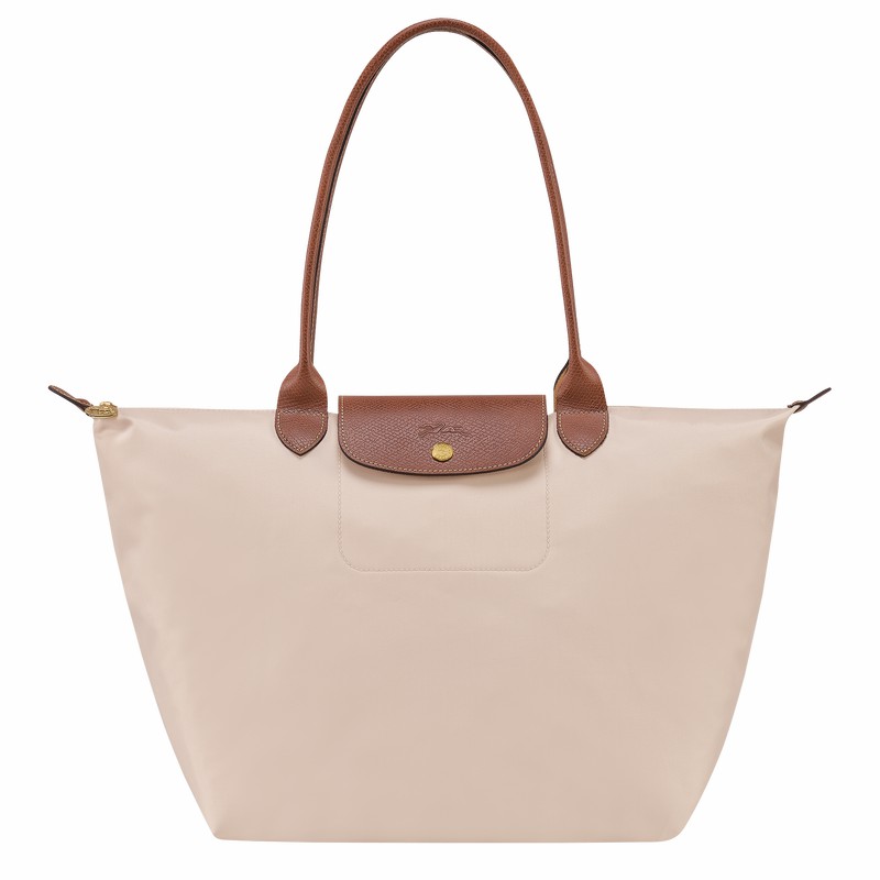 Longchamp Le Pliage Original L Torba Tote Ženski Bele Slovenija | L1899089P71