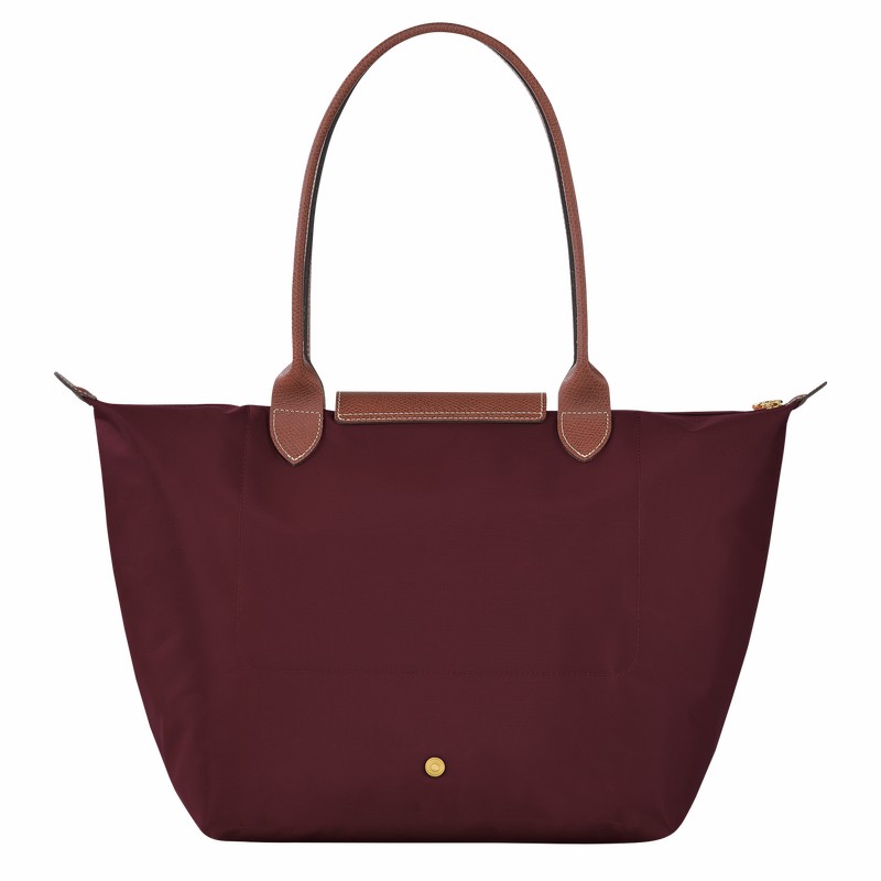 Longchamp Le Pliage Original L Torba Tote Ženski Bordo Slovenija | L1899089P87