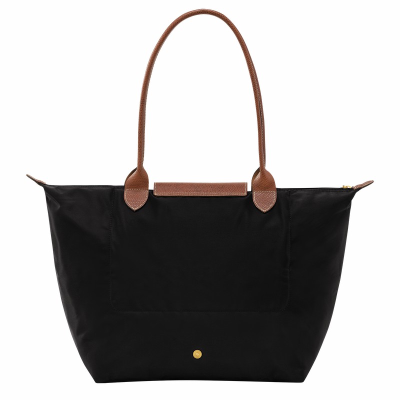 Longchamp Le Pliage Original L Torba Tote Ženski Črne Slovenija | L1899089001