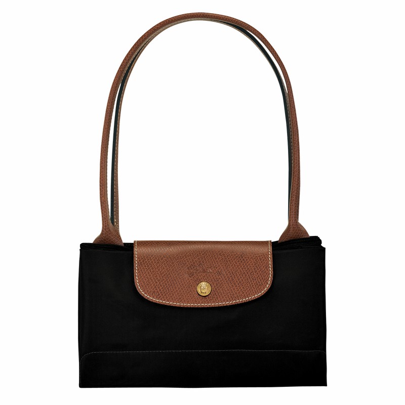 Longchamp Le Pliage Original L Torba Tote Ženski Črne Slovenija | L1899089001