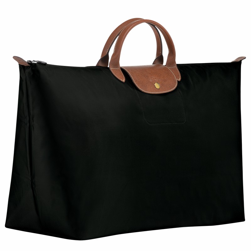 Longchamp Le Pliage Original M Potovalne Torbe Moški Črne Slovenija | L1625089001-