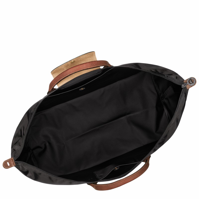 Longchamp Le Pliage Original M Potovalne Torbe Ženski Črne Slovenija | L1625089001