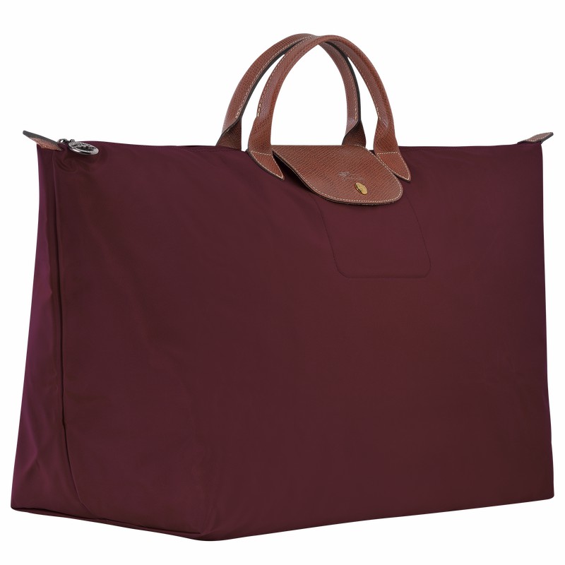 Longchamp Le Pliage Original M Potovalne Torbe Ženski Bordo Slovenija | L1625089P87