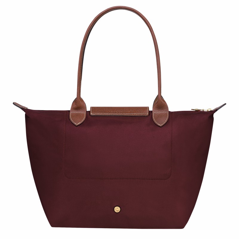 Longchamp Le Pliage Original M Torba Tote Ženski Bordo Slovenija | L2605089P87