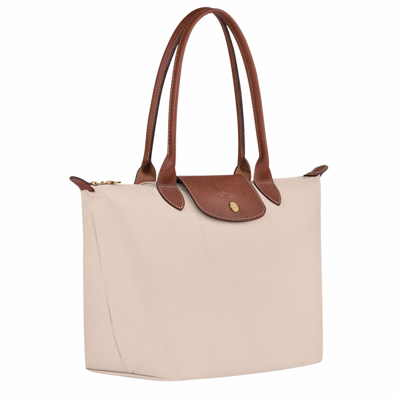 Longchamp Le Pliage Original M Torba Tote Ženski Bele Slovenija | L2605089P71