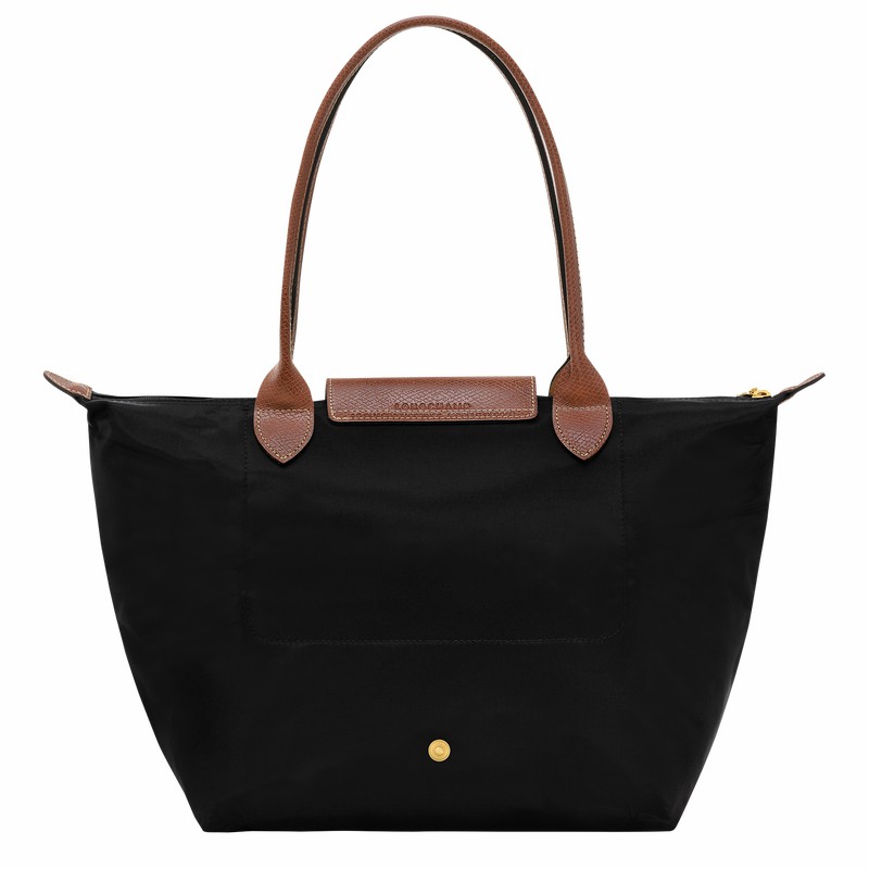 Longchamp Le Pliage Original M Torba Tote Ženski Črne Slovenija | L2605089001