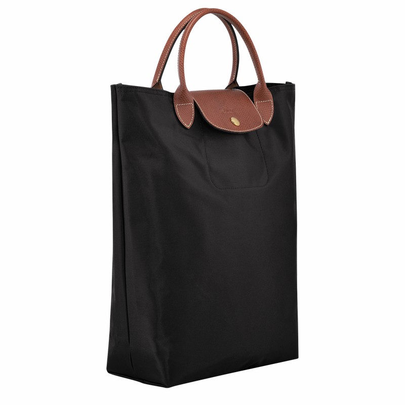 Longchamp Le Pliage Original M Torba Tote Ženski Črne Slovenija | 10168089001