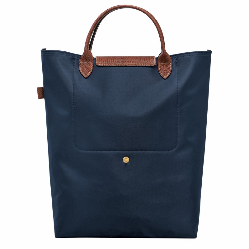 Longchamp Le Pliage Original M Torba Tote Ženski Temno Modre Slovenija | 10168089P68