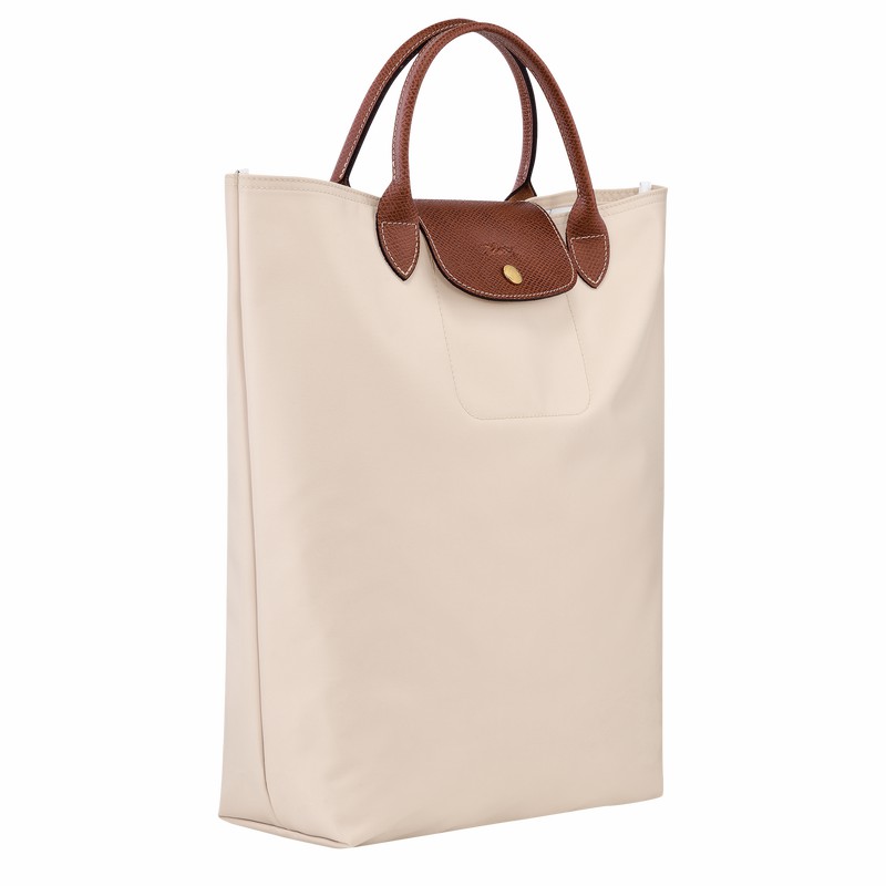 Longchamp Le Pliage Original M Torba Tote Moški Bele Slovenija | 10168089P71-