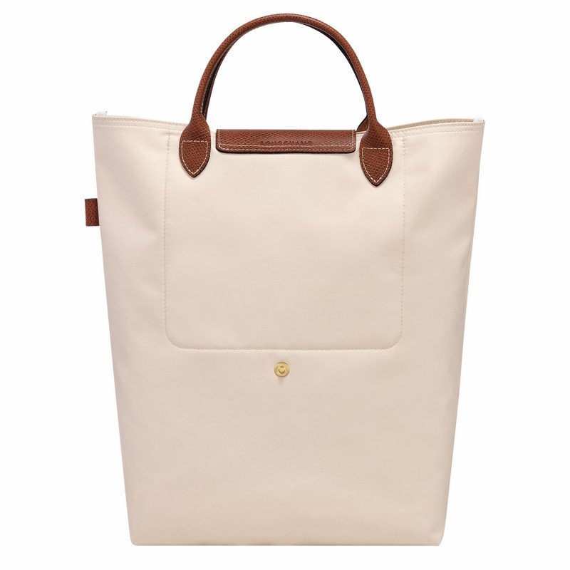 Longchamp Le Pliage Original M Torba Tote Moški Bele Slovenija | 10168089P71-