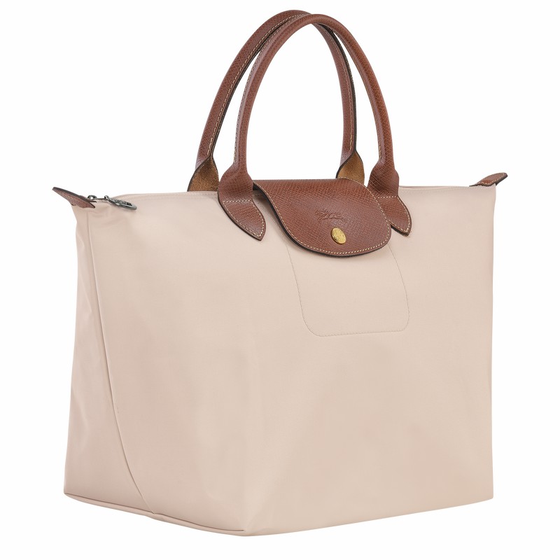 Longchamp Le Pliage Original M Torbica Ženski Bele Slovenija | L1623089P71