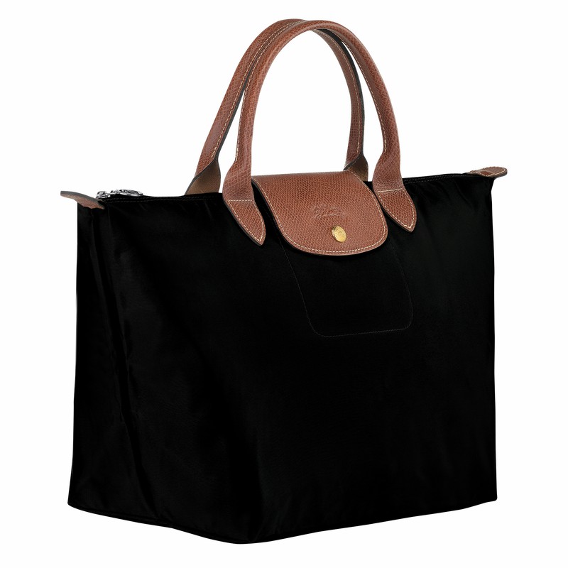 Longchamp Le Pliage Original M Torbica Ženski Črne Slovenija | L1623089001