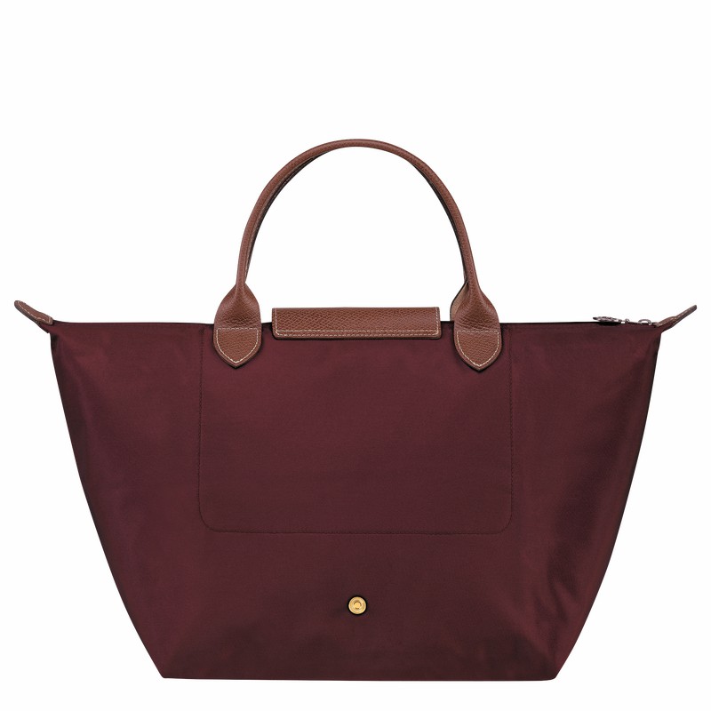 Longchamp Le Pliage Original M Torbica Ženski Bordo Slovenija | L1623089P87