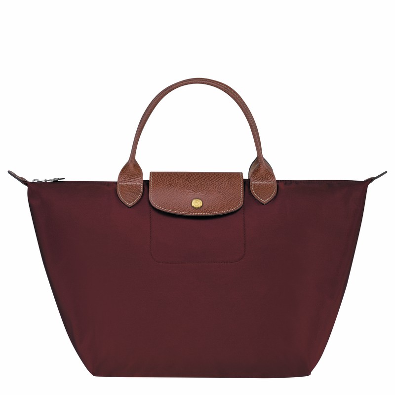 Longchamp Le Pliage Original M Torbica Ženski Bordo Slovenija | L1623089P87