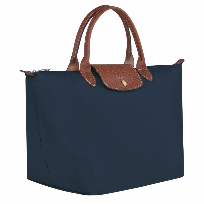 Longchamp Le Pliage Original M Torbica Ženski Temno Modre Slovenija | L1623089P68