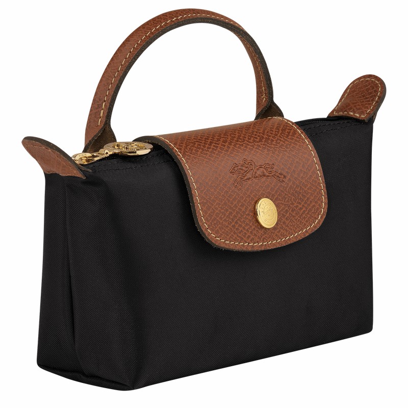 Longchamp Le Pliage Original Pouches Moški Črne Slovenija | 34175089001-