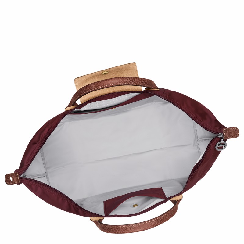 Longchamp Le Pliage Original S Potovalne Torbe Moški Bordo Slovenija | L1624089P87-