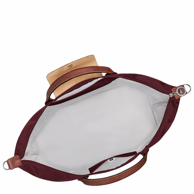 Longchamp Le Pliage Original expandable Potovalne Torbe Moški Bordo Slovenija | L1911089P87-